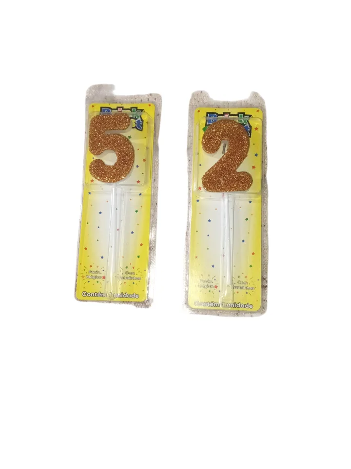 Velas de aniversário